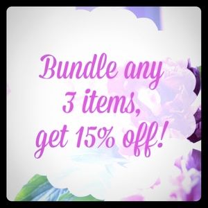 Please bundle three items from my closet
